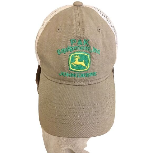 P & K Equipment, Inc. John Deere Hat/Cap - Picture 1 of 7
